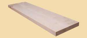 Hard Maple Wood Plank Countertops