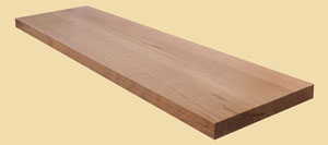 Quartersawn White Oak Wood Plank Countertops