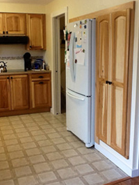 Prefinished Hickory Kitchen Cabinet Door