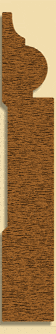 Wood Baseboard - MV293