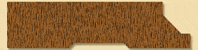 Wood Casing Moulding 1106, 9/16" x 2-1/4"