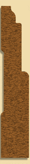 Wood Baseboard Moulding 207, 5/8" x 3-1/2"