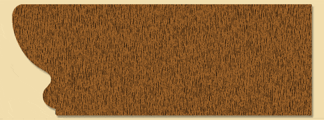 Wood Window Sill Moulding 510, 1-3/8" x 3-3/4"
