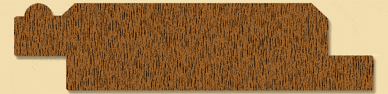 Wood Miscellaneous Profile Moulding 8145, 3/4" x 3-1/8"