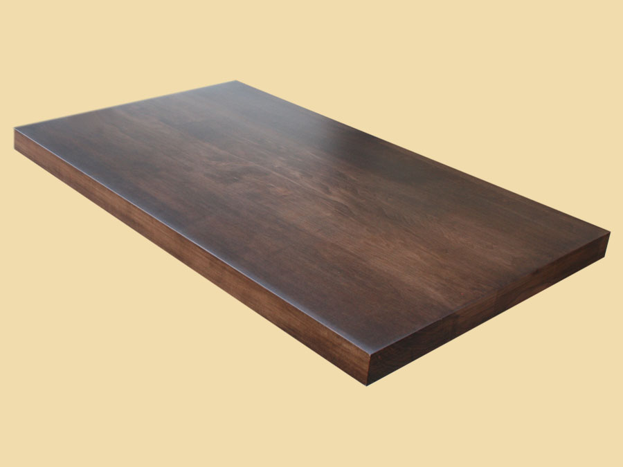 Chocolate Maple Plank Countertop