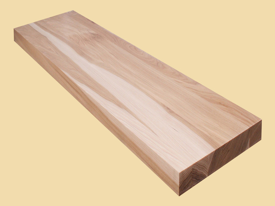 Hickory Extra Thick Stair Tread