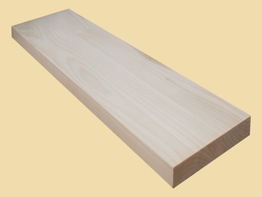 Poplar Extra Thick Stair Tread - Prefinished