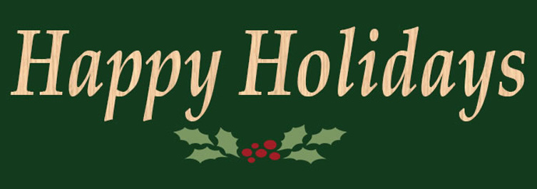 Happy Holidays from Country Mouldings