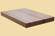 Prefinished maple butcher block countertop