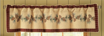 Rustic Valance