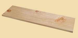 Knotty Pine Hand Scraped Plank Countertops