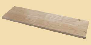 Hard Maple Hand Scraped Plank Countertops