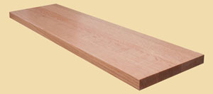 Quartersawn Red Oak Wood Plank Countertops