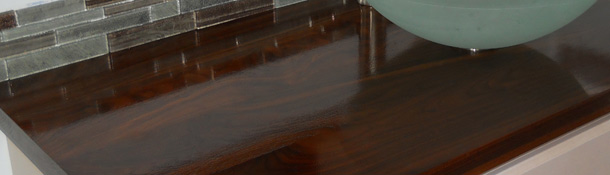 Unfinished plank countertops are available for easy order.