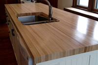 Ash Butcher Block Countertop