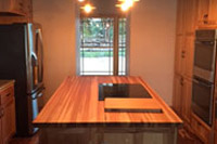 Hickory Butcher Block Countertop