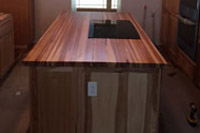 Hickory Butcher Block Countertop