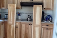 Prefinished Hickory Kitchen Cabinet Door