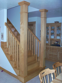 Hickory Stair Tread