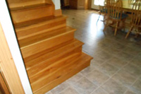 Hickory Stair Tread