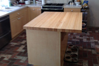 Maple Butcher Block Countertop