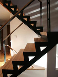 Maple Butcher Block Style Stair Tread