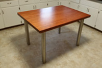 Prefinished Brazilian Cherry Butcher Block Countertop