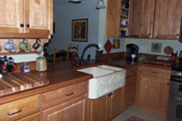 Prefinished Brazilian Cherry Plank Countertop