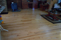 Prefinished character maple hardwood flooring