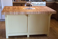 Prefinished Maple End Grain Butcher Block Countertop