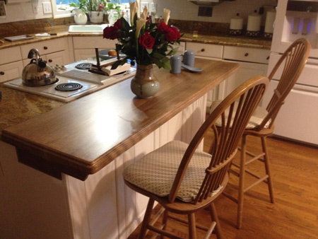 Quarter Sawn Mahogany Slab - The Cabinet Face