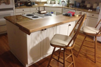 Prefinished Quartersawn White Oak Plank Countertop