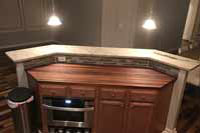 Prefinished Sappy Walnut Butcher Block Countertop