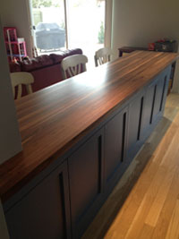 Prefinished Walnut Butcher Block Countertop