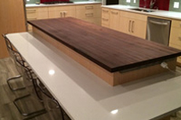 Prefinished Walnut Butcher Block Countertop