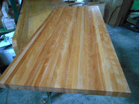 Prefinished Beech Butcher Block Countertop