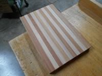 Brazilian Cherry and Ash Butcher Block Countertop