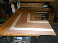 Brazilian Cherry Maple Plank Countertop