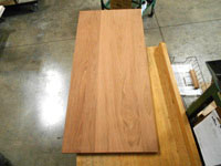 Brazilian Cherry Plank Countertop