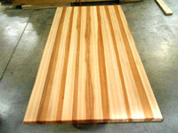 Prefinished Hickory Butcher Block Countertop