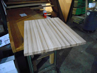 Hickory Butcher Block Countertop