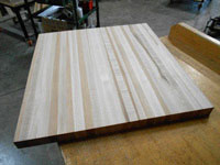 Hickory Butcher Block Countertop