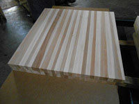 Hickory Butcher Block Countertop