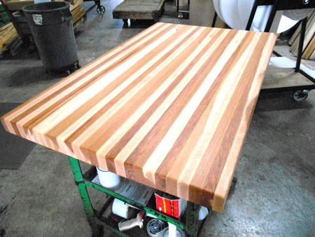 Poplar countertop