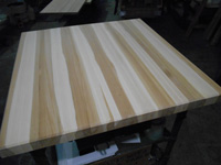 Hickory Butcher Block Countertop