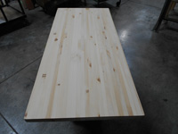 Knotty Pine Butcher Block Countertop