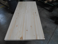 Knotty Pine Butcher Block Countertop