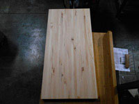 Knotty Pine Butcher Block Countertop