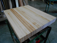 Maple Butcher Block Countertop