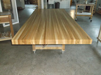 Prefinished Hickory Butcher Block Countertop